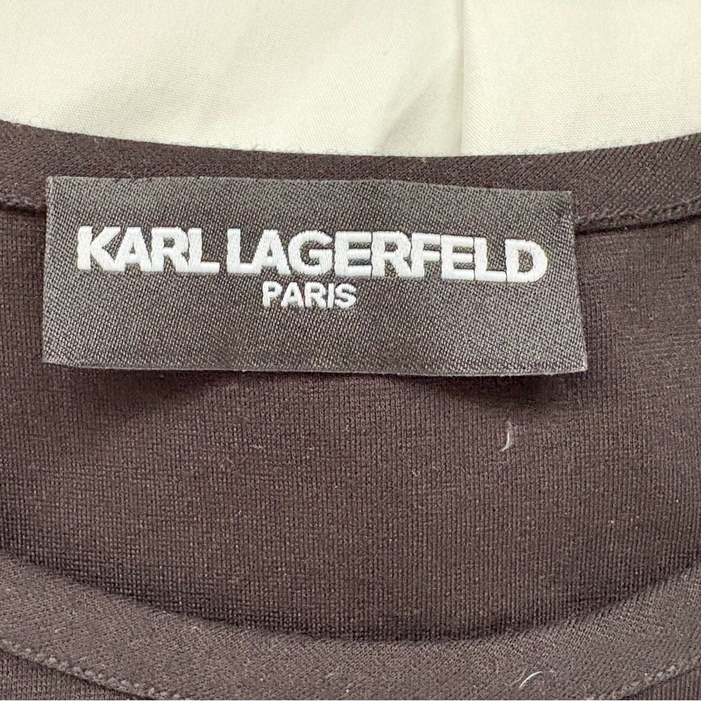 KARL LAGERFELD PARIS
Women's Bubble Skirt Midi Dress size M. - Picture 4 of 5